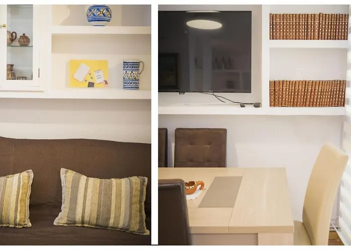 Apartman El Rincon De Cortes - Living *